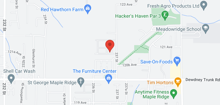 map of 2 12161 237TH STREET